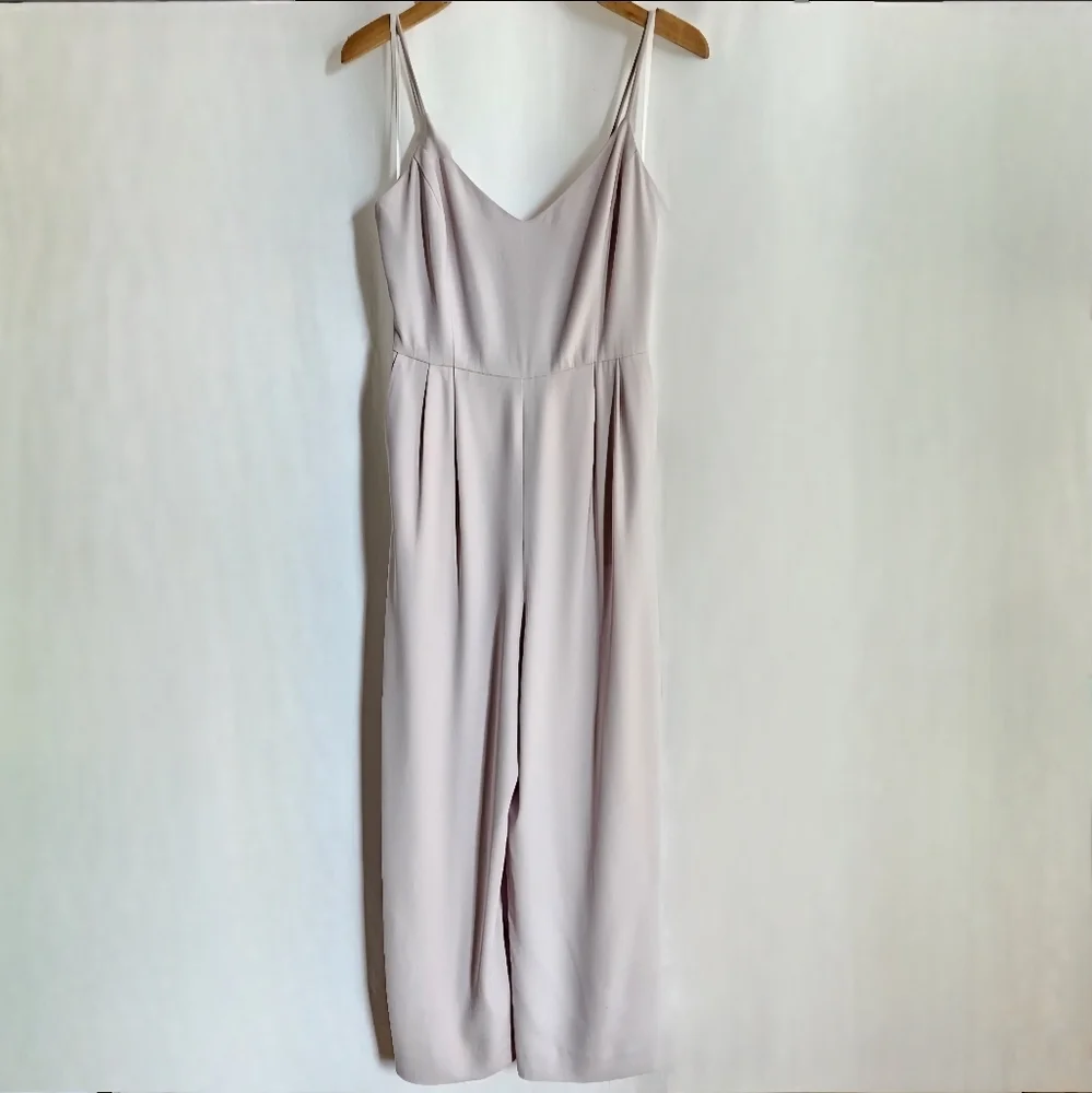 🇨🇦 Aritzia Babaton Light Purple Sleeveless Crepe Jumpsuit - Picture 2 of 14